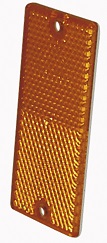 Reflex gul, 90×40 mm