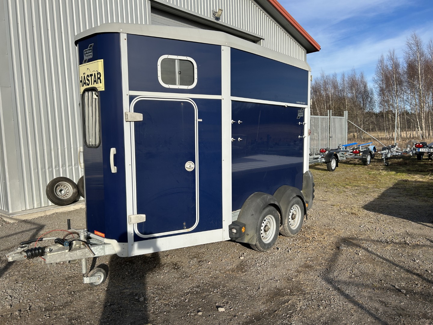 Ifor Williams HB506 Blå -16 S&V-hjul