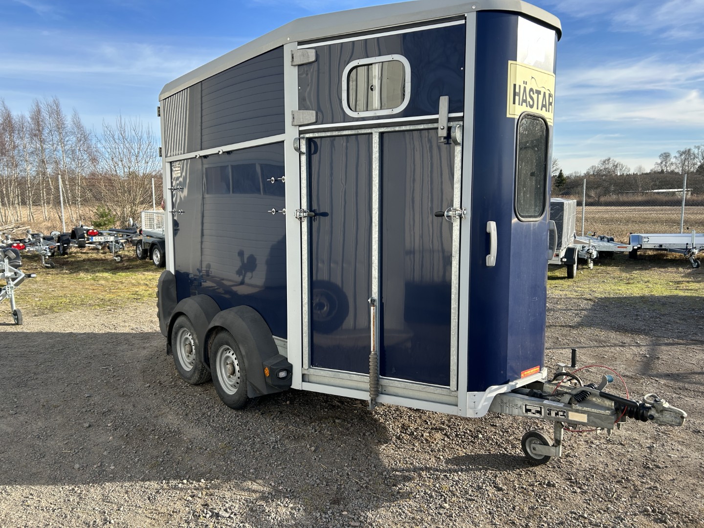 Ifor Williams HB506 Blå -16 S&V-hjul