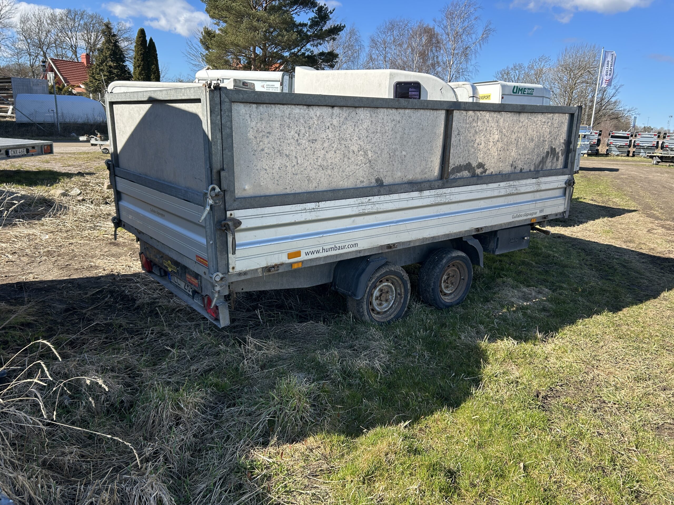 Humbaur HTK 3500.37 -12 med f-lämmar