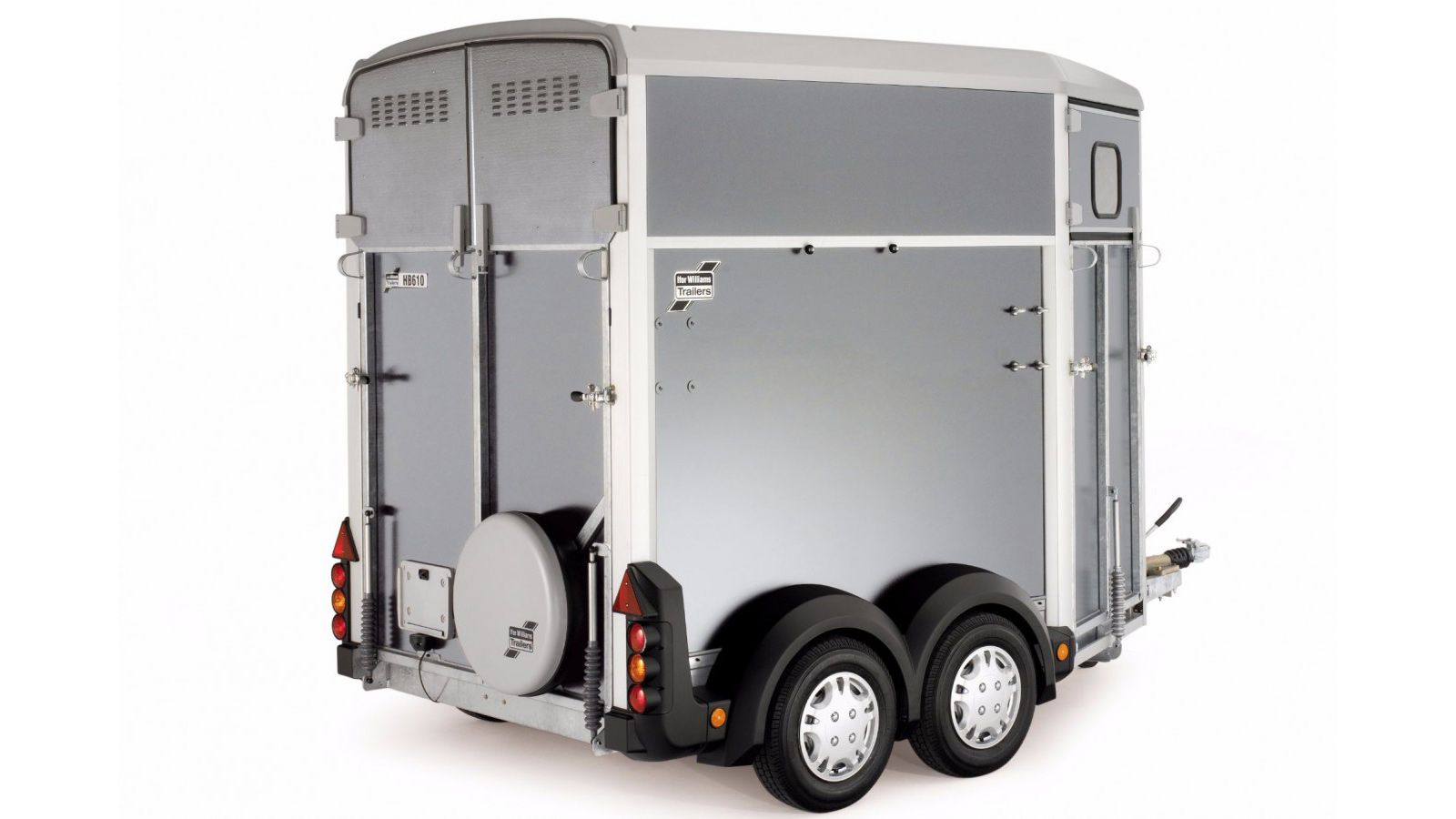 Ifor Williams HB506 Sverigepaket Silver