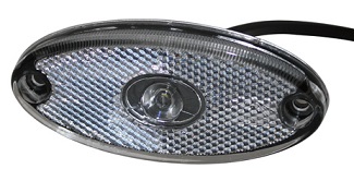 Positionslykta LED Aspöck FLATPOINT II K1x500